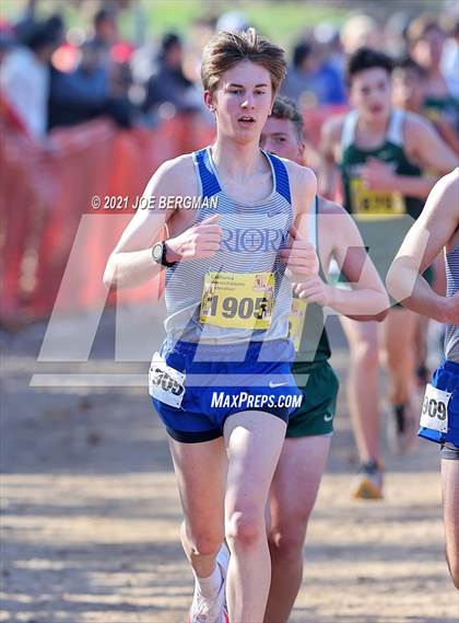 Thumbnail 3 in CIF State Cross Country Championships (Boys D5 Race) photogallery.
