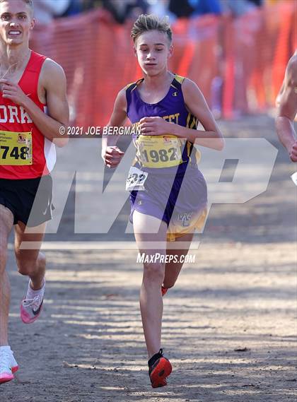 Thumbnail 2 in CIF State Cross Country Championships (Boys D5 Race) photogallery.