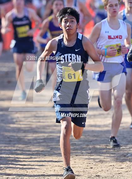 Thumbnail 3 in CIF State Cross Country Championships (Boys D5 Race) photogallery.