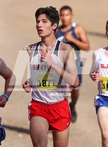 Thumbnail 2 in CIF State Cross Country Championships (Boys D5 Race) photogallery.