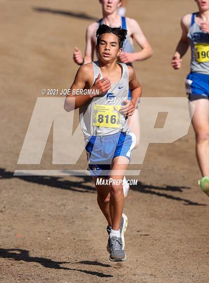 Thumbnail 3 in CIF State Cross Country Championships (Boys D5 Race) photogallery.