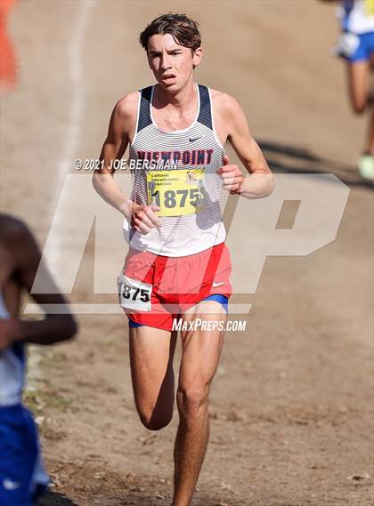 Thumbnail 3 in CIF State Cross Country Championships (Boys D5 Race) photogallery.