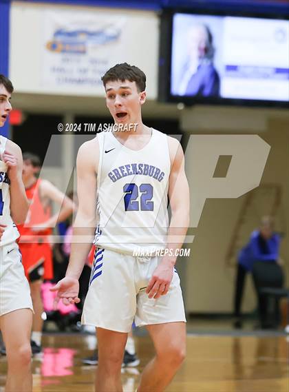 Thumbnail 1 in Lawrenceburg vs Greensburg (IHSAA 3A Section 29 Semifinal) photogallery.