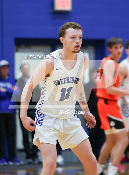 Thumbnail 3 in Lawrenceburg vs Greensburg (IHSAA 3A Section 29 Semifinal) photogallery.