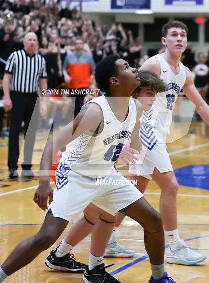 Thumbnail 3 in Lawrenceburg vs Greensburg (IHSAA 3A Section 29 Semifinal) photogallery.