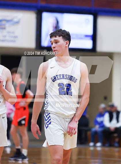 Thumbnail 2 in Lawrenceburg vs Greensburg (IHSAA 3A Section 29 Semifinal) photogallery.