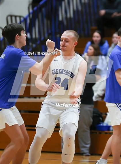 Thumbnail 3 in Lawrenceburg vs Greensburg (IHSAA 3A Section 29 Semifinal) photogallery.