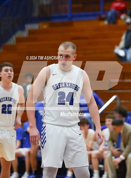 Thumbnail 2 in Lawrenceburg vs Greensburg (IHSAA 3A Section 29 Semifinal) photogallery.