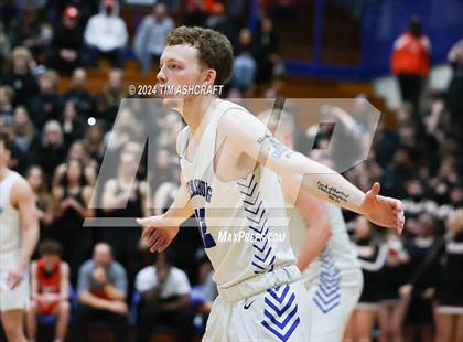 Thumbnail 2 in Lawrenceburg vs Greensburg (IHSAA 3A Section 29 Semifinal) photogallery.