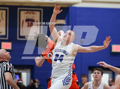 Thumbnail 3 in Lawrenceburg vs Greensburg (IHSAA 3A Section 29 Semifinal) photogallery.