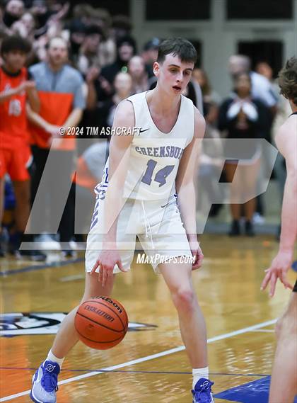 Thumbnail 1 in Lawrenceburg vs Greensburg (IHSAA 3A Section 29 Semifinal) photogallery.