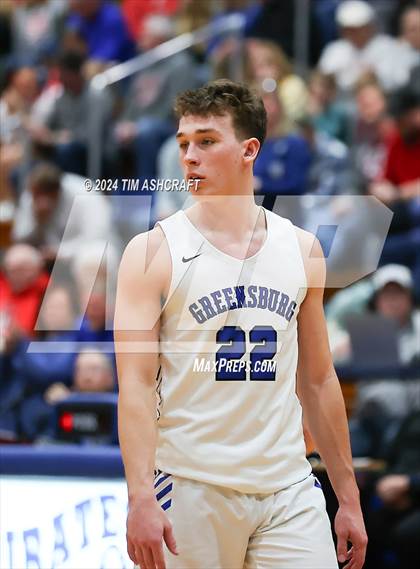 Thumbnail 1 in Lawrenceburg vs Greensburg (IHSAA 3A Section 29 Semifinal) photogallery.