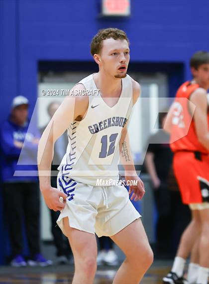 Thumbnail 2 in Lawrenceburg vs Greensburg (IHSAA 3A Section 29 Semifinal) photogallery.