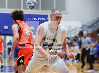Thumbnail 1 in Lawrenceburg vs Greensburg (IHSAA 3A Section 29 Semifinal) photogallery.