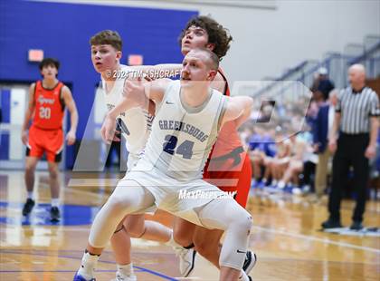 Thumbnail 2 in Lawrenceburg vs Greensburg (IHSAA 3A Section 29 Semifinal) photogallery.