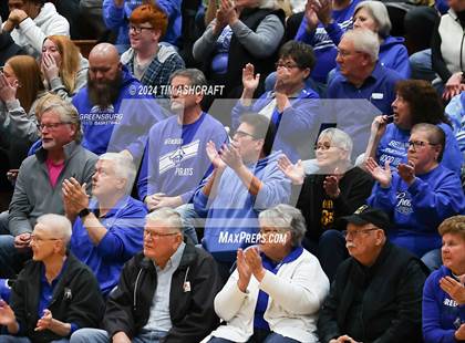 Thumbnail 1 in Lawrenceburg vs Greensburg (IHSAA 3A Section 29 Semifinal) photogallery.