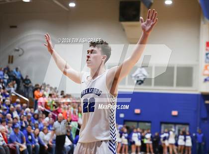 Thumbnail 3 in Lawrenceburg vs Greensburg (IHSAA 3A Section 29 Semifinal) photogallery.