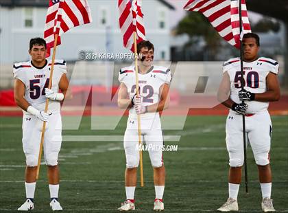 Thumbnail 3 in Clayton Valley Charter vs Liberty (Honor Bowl) photogallery.