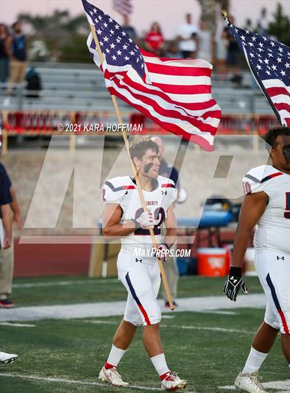 Thumbnail 2 in Clayton Valley Charter vs Liberty (Honor Bowl) photogallery.