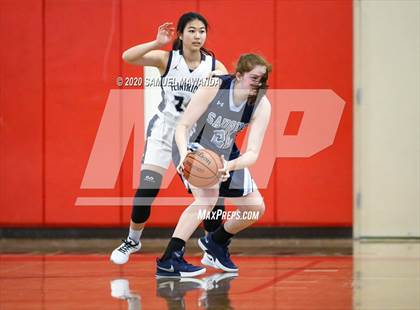 Thumbnail 1 in Saugus vs. Flintridge Prep (West Coast Holiday Festival) photogallery.