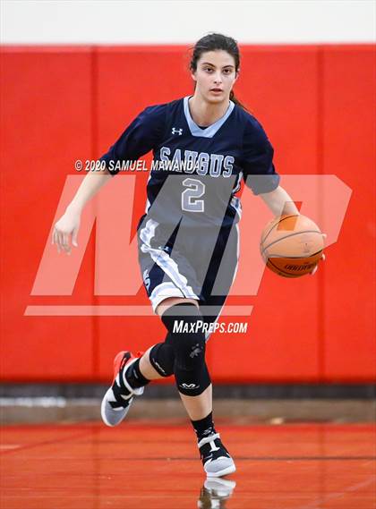 Thumbnail 3 in Saugus vs. Flintridge Prep (West Coast Holiday Festival) photogallery.