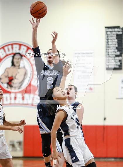 Thumbnail 2 in Saugus vs. Flintridge Prep (West Coast Holiday Festival) photogallery.