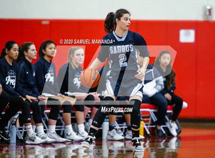 Thumbnail 1 in Saugus vs. Flintridge Prep (West Coast Holiday Festival) photogallery.