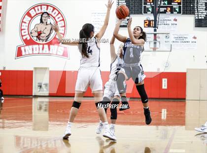 Thumbnail 1 in Saugus vs. Flintridge Prep (West Coast Holiday Festival) photogallery.