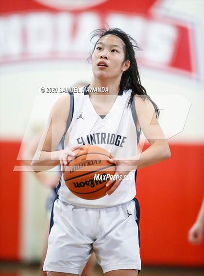 Thumbnail 2 in Saugus vs. Flintridge Prep (West Coast Holiday Festival) photogallery.