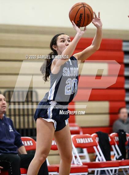 Thumbnail 2 in Saugus vs. Flintridge Prep (West Coast Holiday Festival) photogallery.