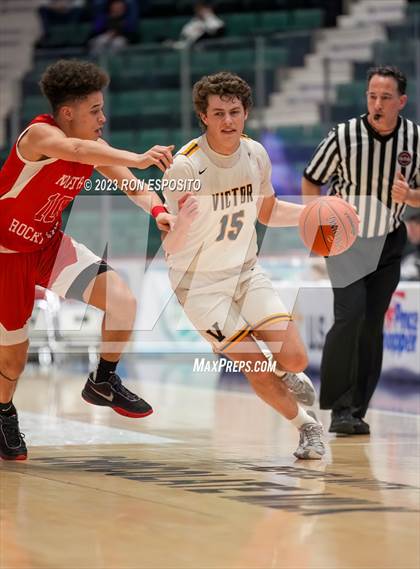 Thumbnail 3 in Victor vs North Rockland (NYSPHSAA Class A Finals) photogallery.