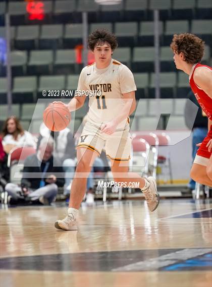 Thumbnail 2 in Victor vs North Rockland (NYSPHSAA Class A Finals) photogallery.