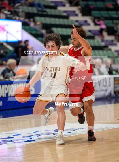 Thumbnail 3 in Victor vs North Rockland (NYSPHSAA Class A Finals) photogallery.