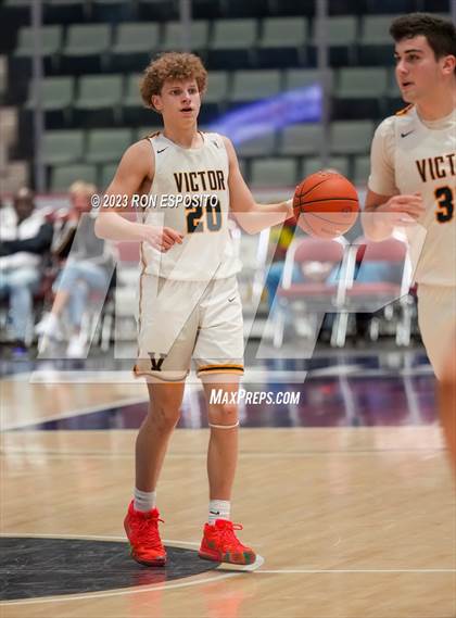 Thumbnail 3 in Victor vs North Rockland (NYSPHSAA Class A Finals) photogallery.