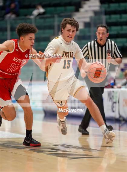 Thumbnail 2 in Victor vs North Rockland (NYSPHSAA Class A Finals) photogallery.