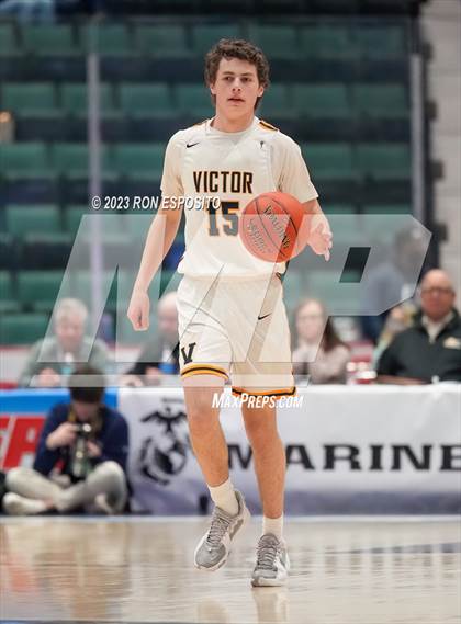 Thumbnail 2 in Victor vs North Rockland (NYSPHSAA Class A Finals) photogallery.