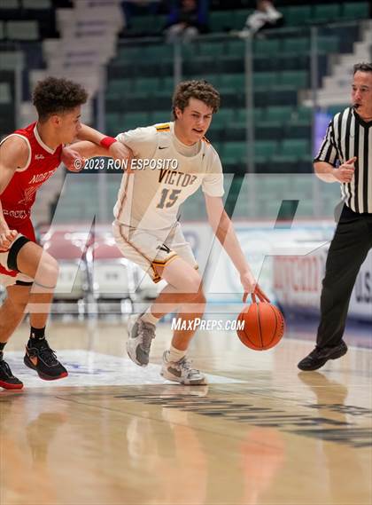 Thumbnail 2 in Victor vs North Rockland (NYSPHSAA Class A Finals) photogallery.