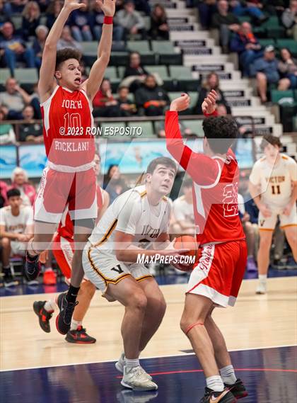 Thumbnail 3 in Victor vs North Rockland (NYSPHSAA Class A Finals) photogallery.