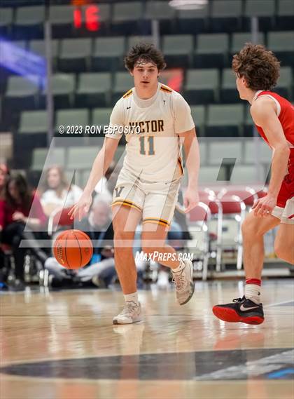 Thumbnail 3 in Victor vs North Rockland (NYSPHSAA Class A Finals) photogallery.