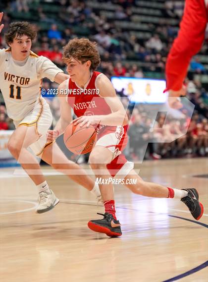 Thumbnail 1 in Victor vs North Rockland (NYSPHSAA Class A Finals) photogallery.