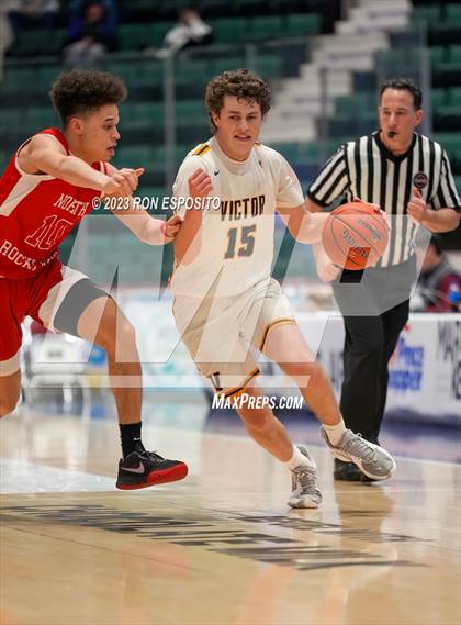 Thumbnail 1 in Victor vs North Rockland (NYSPHSAA Class A Finals) photogallery.