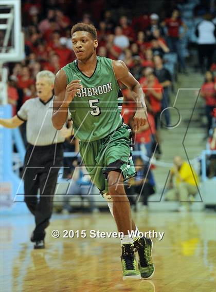Thumbnail 2 in Terry Sanford vs. Ashbrook (NCHSAA 3A Final) photogallery.