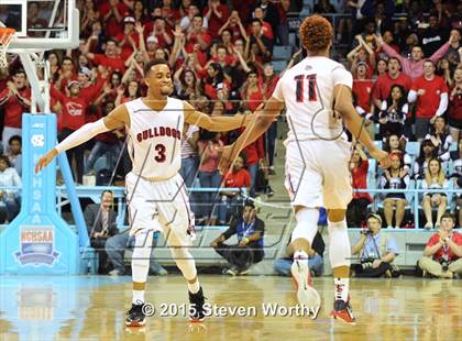 Thumbnail 2 in Terry Sanford vs. Ashbrook (NCHSAA 3A Final) photogallery.