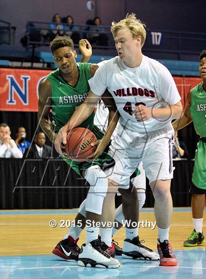 Thumbnail 3 in Terry Sanford vs. Ashbrook (NCHSAA 3A Final) photogallery.