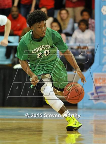 Thumbnail 3 in Terry Sanford vs. Ashbrook (NCHSAA 3A Final) photogallery.