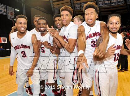 Thumbnail 2 in Terry Sanford vs. Ashbrook (NCHSAA 3A Final) photogallery.