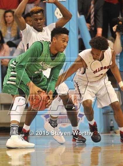 Thumbnail 2 in Terry Sanford vs. Ashbrook (NCHSAA 3A Final) photogallery.