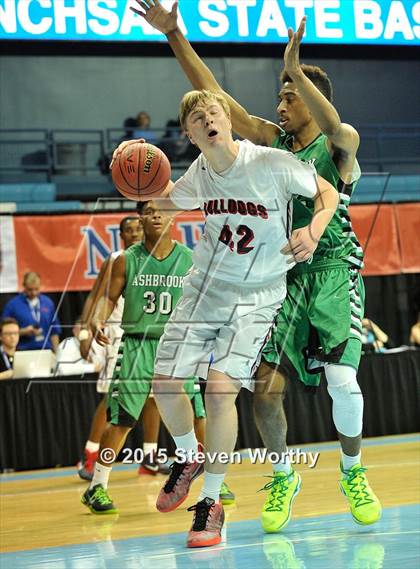 Thumbnail 3 in Terry Sanford vs. Ashbrook (NCHSAA 3A Final) photogallery.