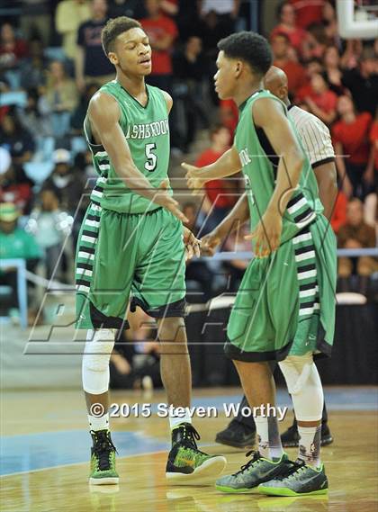 Thumbnail 3 in Terry Sanford vs. Ashbrook (NCHSAA 3A Final) photogallery.