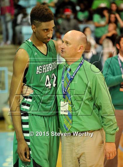 Thumbnail 3 in Terry Sanford vs. Ashbrook (NCHSAA 3A Final) photogallery.